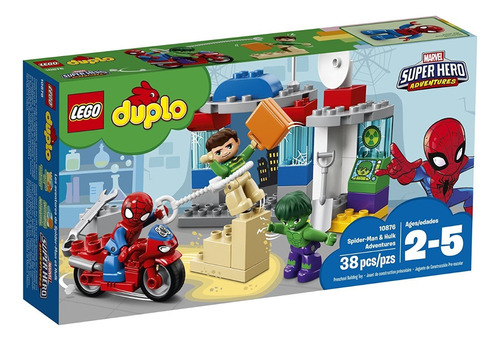 Todobloques Lego 10876 Duplo Spider Man & Hulk Adventures