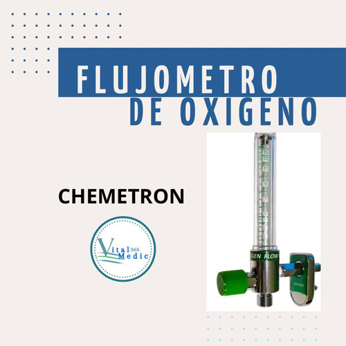 Flujometro De Pared Oxigeno 0-15 Lpm Conexion Chemetron 