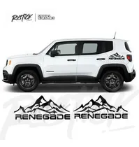 Comprar Set X2 Calcos Renegade Montañas Ploteo Offroad Jeep 30cm
