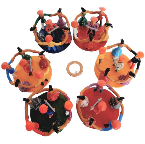 Imagem 9 de 10 de Miniatura - Ciranda 6 Personagens - Artesanato Caruaru