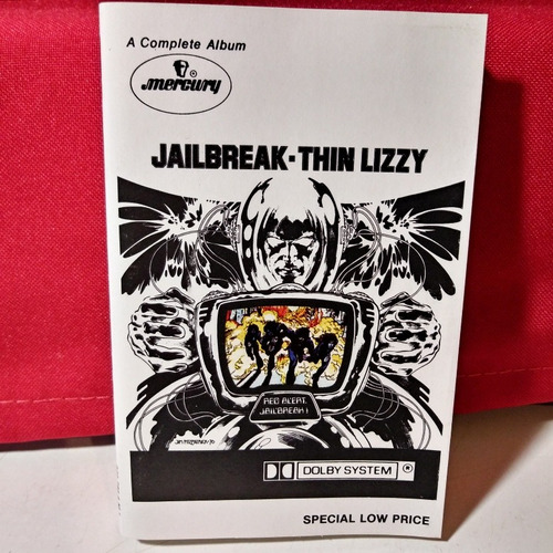 Thin Lizzy Jailbreak Casete No Cd Ed Sheeran 1ra Ed. Usa 76