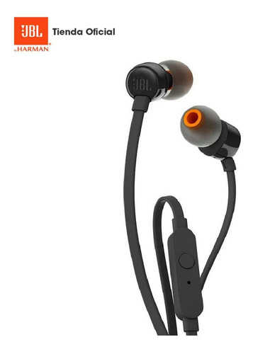 Audífonos Jbl T110 In-ear Negro