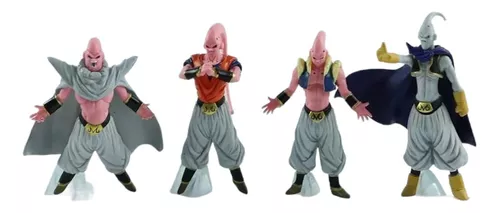 Action Figure Majin Boo Dragon Ball Lote com 8 Un | Todas as Transformações  de Majin Boo