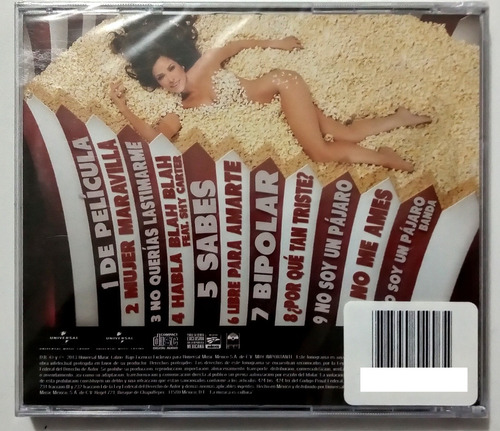 Gloria Trevi De Película Cd Original Nvo (Usado)