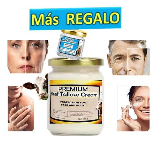 comprar Crema Sebo Bovino Manteca De Vaca Beef Tallow Bálsamo Res