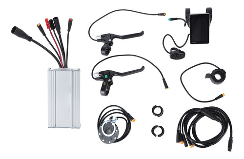 Kit De Bicicleta Elétrica Controller Lcd Display Thumb Throt