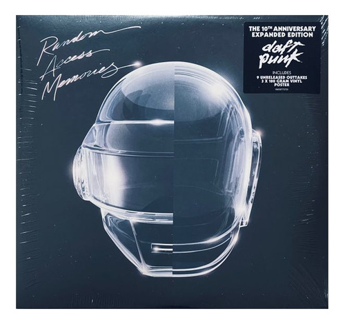 Daft Punk Random Access Memories 10th Anniversary 3lp Vinilo