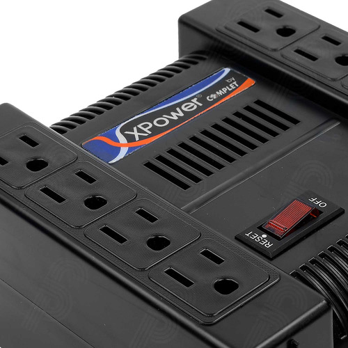 Regulador De Voltaje Complet Xpower 1300va Supresor De Picos
