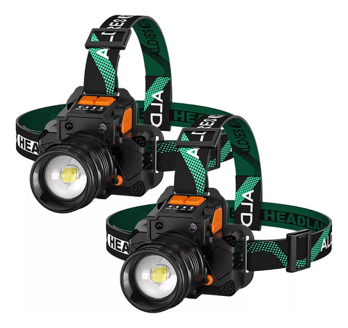 Linterna Frontal Con Sensor De Zoom Para Pesca Y Caza Al Air