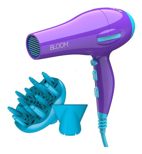 Secadora de cabello GA.MA Italy Bloom Eleganza Ion violeta 110V - 127V