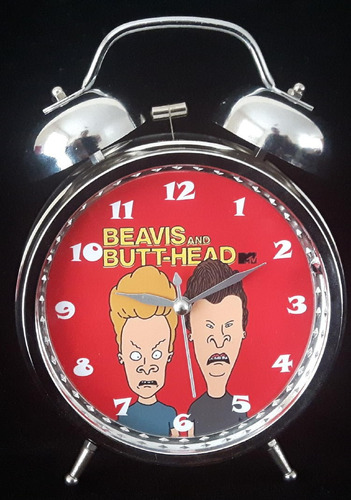 Lindo Reloj Despertador Estilo Vintage Beavis And Butthead