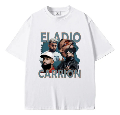 Camiseta De Manga Corta Con Estampado Gráfico Eladio Carrion