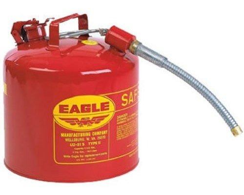 Eagle U2-51-s Lata De Seguridad Para Gas De Acero Galvanizad