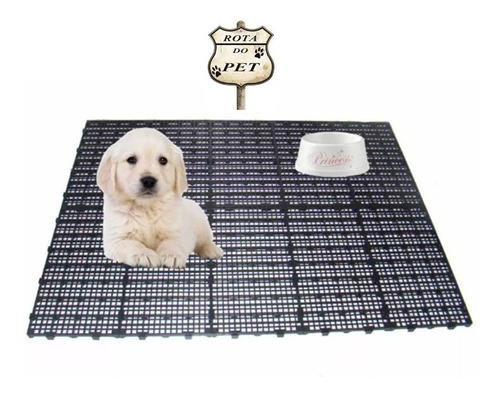 Pet Deck Para Cães E Gatos Banheiro Kit Com 10 Peças Plast