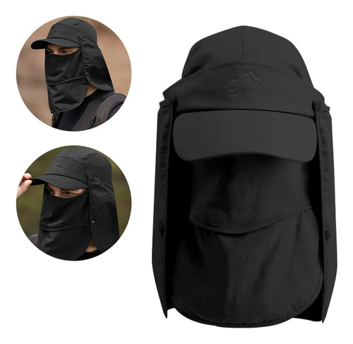 Sombrero Para El Sol Con Uv Protección Para Cuello Y Cara