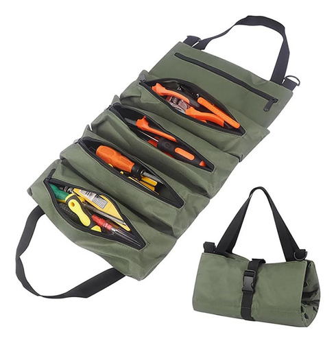 Tool Bag Roll Up,heavt Duty Tool Organizer Portable Tool ...