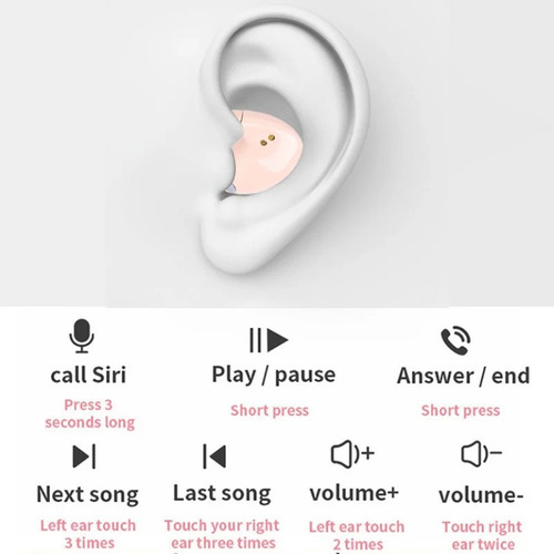 K Auriculares Bluetooth Impermeables Cancelación De Ruido