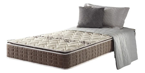 Colchon Espuma 1 Plaza 88cm Alta Densidad D28 Con Pillow Top