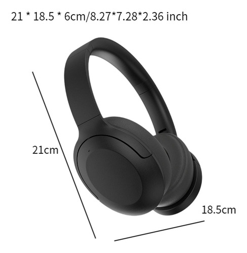 Tf Auriculares Auriculares Con Botón De Control Negro