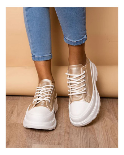 Zapatilla Cali - Nébula - Beige