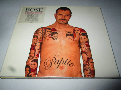 Cd Doble Miguel Bosé  Papito Difusion Shakira Ricky R1