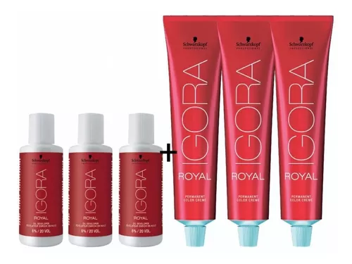 Coloração Igora Royal 8-77 Louro Claro Cobre Extra Schwarzkopf 60g