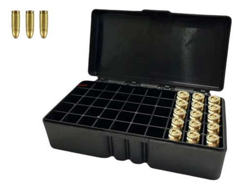 Caja De Municiones 9 Mm 50 Rondas