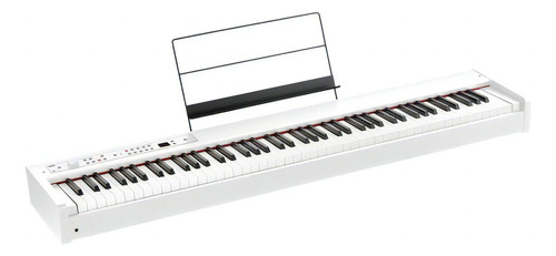 Piano Digital Korg D1 De 88 Teclas 30 Sonidos/portable Midi Color Blanco
