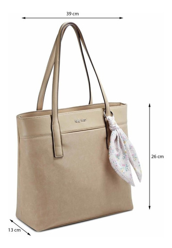 Bolsa Para Dama Tipo Tote Nine West Natural Nym522223