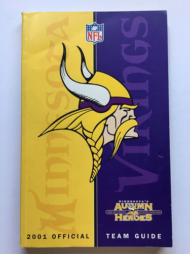 Nfl Minnesota Vikings Media Guide 2001