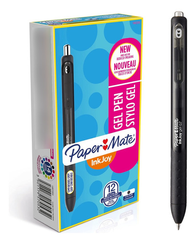 Bolígrafo Gel 0.7mm Ink Joy Paper Mate X6 Unidades