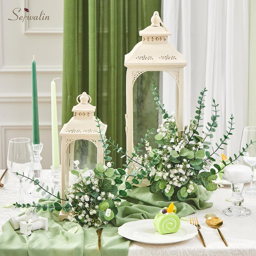 Hi, Buquê De Flores Artificiais Com 24 Peças, Decoração De