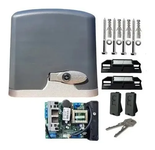 comprar Kit Motor Portón Antiportonazo 800kg 3 Cremalleras Acero
