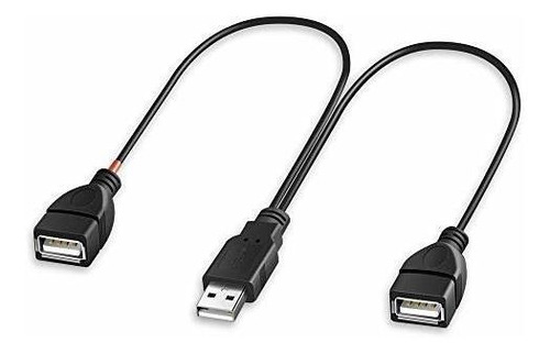 Cable Separador Usb Onvian Adaptador Macho A 2 Hembra Usb A 