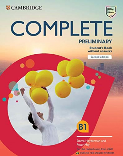 Complete Preliminary B1 Students Book With Answer  - Vv Aa 