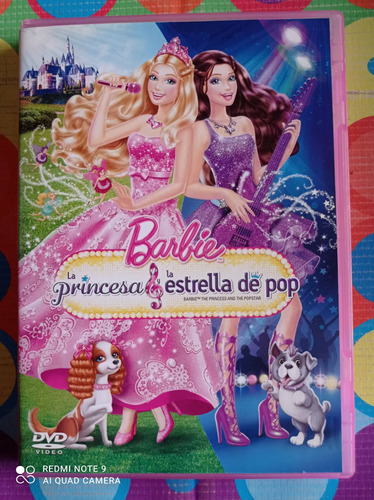 Dvd Barbie La Princesa Y La Estrella De Pop W