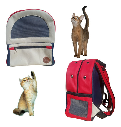 Bolso Mochila Transportador Para Avión Para Perro Gato