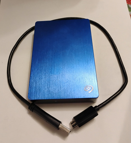 Disco Duro Externo Azul Seagate Backup Plus 4tb Usb 3.0 Azul (Usado)