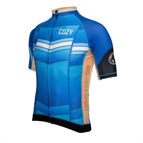 Imagen 3 de 4 de Remera Cozy Sport Premium Argentina Uv50 Hombre Ciclismo