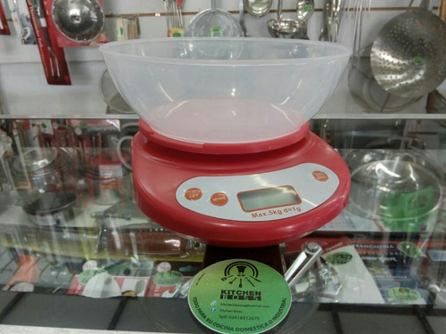 Peso Balanza Digital Cocina O Repostería 5kg Incluye Batería