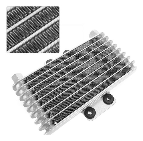 Radiador De Refrigeración De Motor De Aluminio Universal De