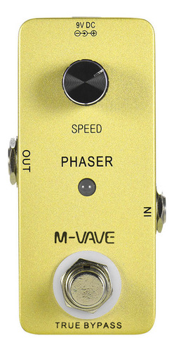 Pedal De Efecto M-vave Alloy Phase Phaser Analog Pedal Zinc