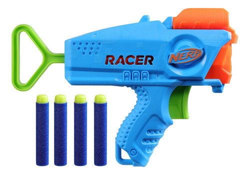 Dart Blaster Nerf Elite Junior Racer Con 4 Dardos Durante Má