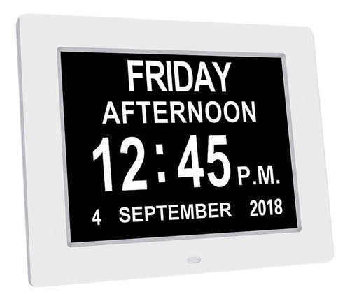 Reloj De Alzheimer Con Pantalla Digital De 7 Pulgadas
