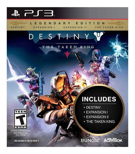 Videojuego Destiny The Taken King Ps3