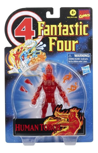 Marvel Legends Retro Fantastic Four Human Torch - Hasbro