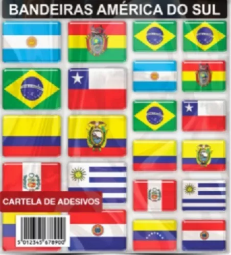Bandeiras da América do Sul 