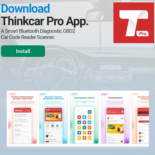 Scanner Escaner Automotriz Multimarca Thinkdiag Obd2 Obdii