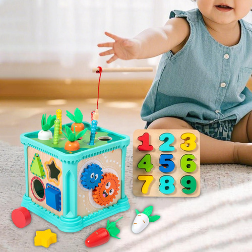 Box De Inteligencia Conjunto De Juguetes Actividad Cubo Toy