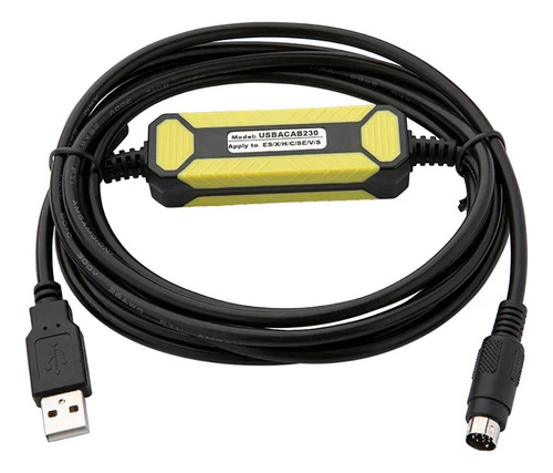 Cable De Programación Plc Para Delta Dvp Rs232 Usbacab230